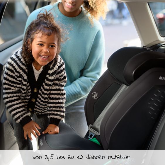 Maxi-Cosi Kindersitz RodiFix S i-Size ab 3,5 Jahre - 12 Jahre (100 cm-150 cm) (15-36 kg) mit G-Cell Seitenaufprallschutz & Isofix - Basic Grey