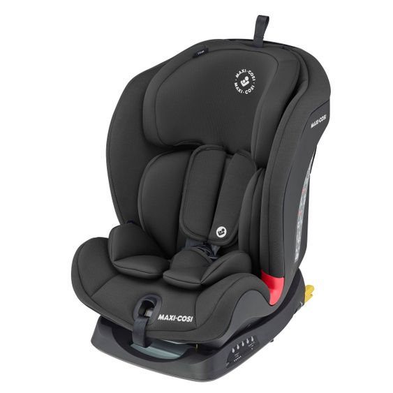 Maxi-Cosi Kindersitz Titan Gruppe 1/2/3 ab 9 Monate - 12 Jahre (9-36 kg) & Isofix - Basic Black