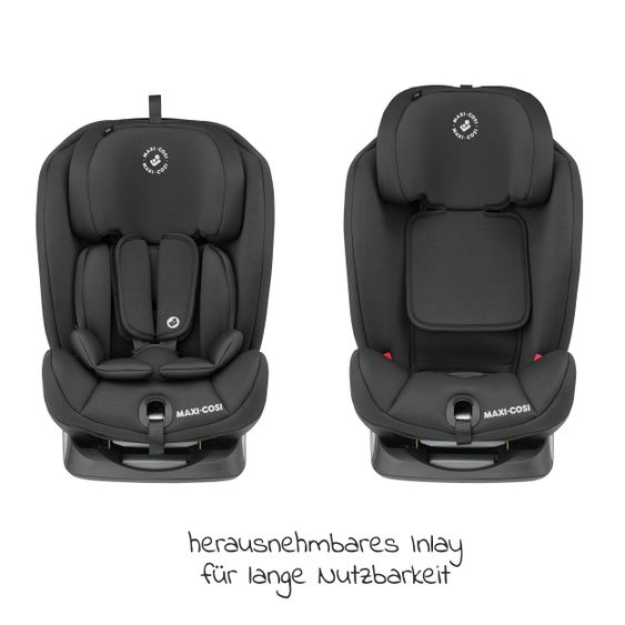 Maxi-Cosi Child seat Titan Group 1/2/3 from 9 months - 12 years (9-36 kg) & Isofix - Basic Black