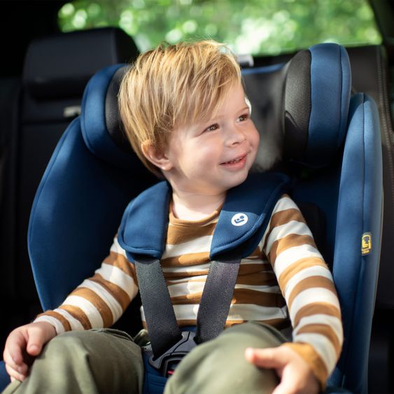 Maxi-Cosi Kindersitz Titan i-Size ab 15 Monate - 12 Jahre (76-150 cm) G-CELL Seitenaufprallschutz & Isofix - Basic Blue