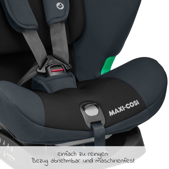 Maxi-Cosi Kindersitz Titan i-Size ab 15 Monate - 12 Jahre (76-150 cm) G-CELL Seitenaufprallschutz & Isofix - Basic Grey