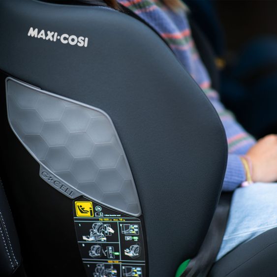 Maxi-Cosi Kindersitz Titan i-Size ab 15 Monate - 12 Jahre (76-150 cm) G-CELL Seitenaufprallschutz & Isofix - Basic Grey