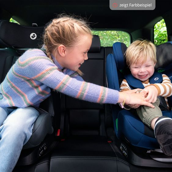 Maxi-Cosi Kindersitz Titan i-Size ab 15 Monate - 12 Jahre (76-150 cm) G-CELL Seitenaufprallschutz & Isofix - Basic Grey