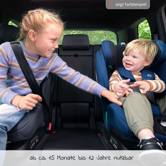 Maxi-Cosi Kindersitz Titan i-Size ab 15 Monate - 12 Jahre (76-150 cm) G-CELL Seitenaufprallschutz & Isofix - Basic Grey