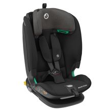 Kindersitz Titan Plus i-Size ab 15 Monate - 12 Jahre (76 cm-150 cm) (9-36 kg) mit G-Cell Seitenaufprallschutz, Isofix & Top Tether - Authentic Black