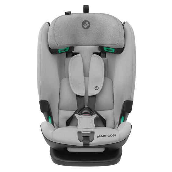 Maxi-Cosi Kindersitz Titan Plus i-Size ab 15 Monate - 12 Jahre (76 cm-150 cm) (9-36 kg) mit G-Cell Seitenaufprallschutz, Isofix & Top Tether - Authentic Grey