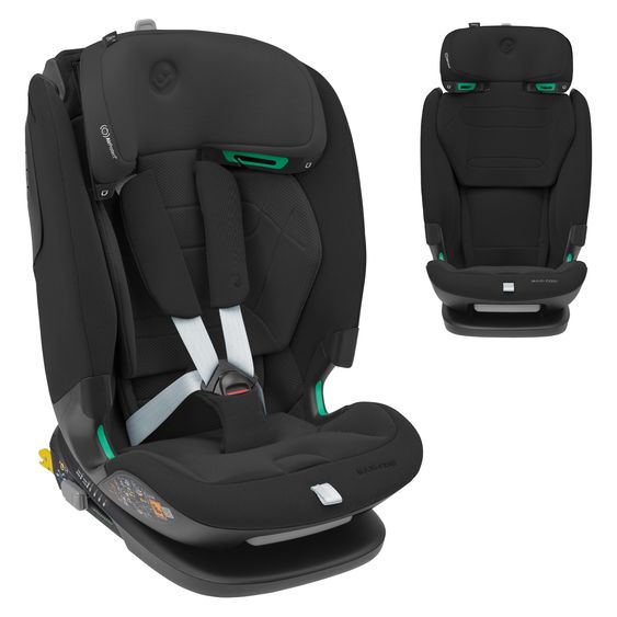 Maxi-Cosi Kindersitz Titan Pro2 i-Size ab 15 Monate - 12 Jahre (76 cm-150 cm) (9-36 kg) mit G-Cell Seitenaufprallschutz, Isofix & Top Tether - Authentic Black