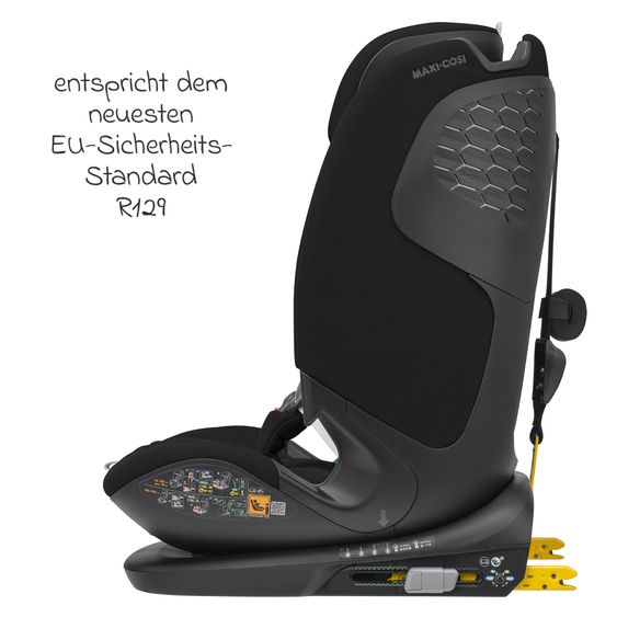 Maxi-Cosi Kindersitz Titan Pro2 i-Size ab 15 Monate - 12 Jahre (76 cm-150 cm) (9-36 kg) mit G-Cell Seitenaufprallschutz, Isofix & Top Tether - Authentic Black