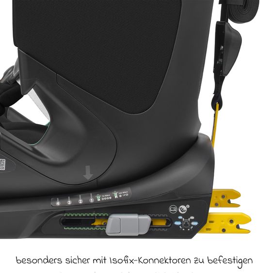 Maxi-Cosi Kindersitz Titan Pro2 i-Size ab 15 Monate - 12 Jahre (76 cm-150 cm) (9-36 kg) mit G-Cell Seitenaufprallschutz, Isofix & Top Tether - Authentic Black