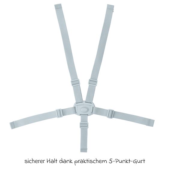 Maxi-Cosi Neugeborenenset für Nesta Hochstuhl ab Geburt - 6 Monate - Beyond Sky Grey