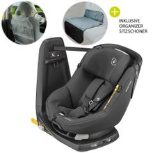 AxissFix i-Size 360° 4 mesi-4 anni (61-105 cm) Isofix, protezione per il sedile, organizer - Grafite autentico