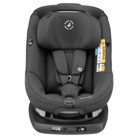 Maxi-Cosi Reboarder-Kindersitz AxissFix i-Size 360° 4 Monate-4 Jahre (61-105cm) Isofix,Sitzschoner,Organizer - Authentic Graphite