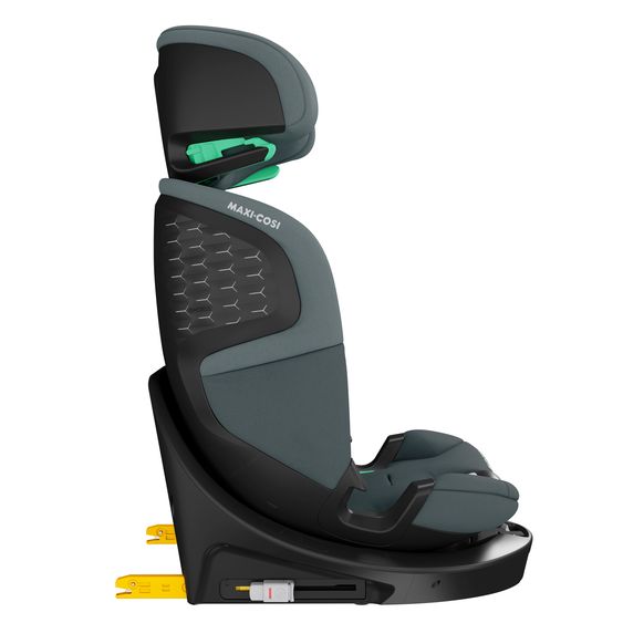 Maxi-Cosi Reboarder-Kindersitz Emerald 360 S i-Size drehbar ab Geburt - 12 Jahre (40 cm - 150 cm) mit G-Cell Seitenaufpralltechnologie & Isofix-Base - Tonal Graphite