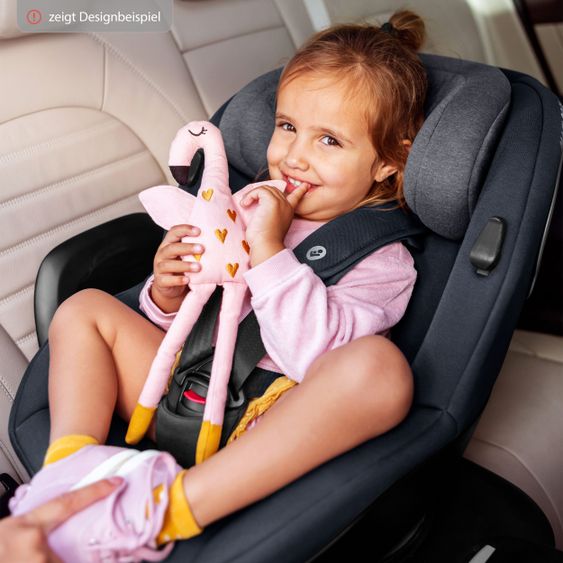 Maxi-Cosi Reboarder-Kindersitz Mica i-Size 360° drehbar ab Geburt-4 Jahre (40-105 cm) Isofix-Basis - Authentic Black