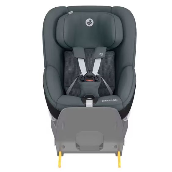 Maxi-Cosi Reboarder-Kindersitz Pearl 360 ab 3 Monate - 4 Jahre (61 cm - 105 cm) 0-17,4 kg drehbar mit G-Cell-Seitenaufprallschutz - Authentic Graphite