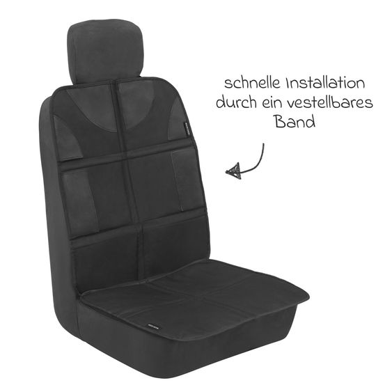 Maxi-Cosi Rücksitzschoner und Polsterschutz für Babyschalen & Kindersitze - Black