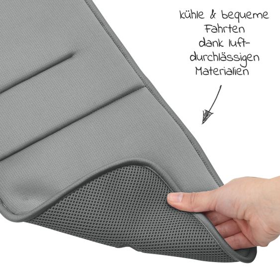 Maxi-Cosi Sommereinlage atmungsaktiv & thermoregulierend für Babyschalen - Fresh Grey