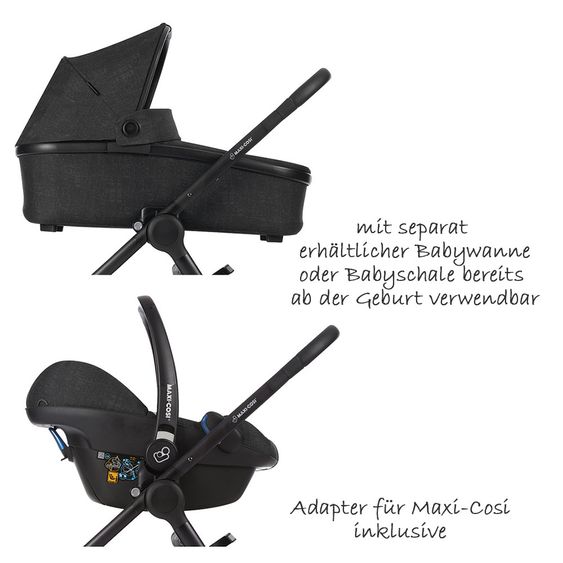 Maxi-Cosi Sportwagen Adorra - Nomad Black