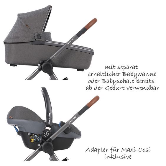 Maxi-Cosi Sportwagen Adorra - Sparkling Grey