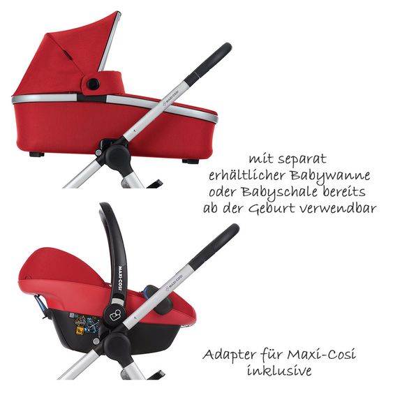 Maxi-Cosi Sportwagen Adorra - Vivid Red