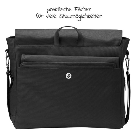 Maxi-Cosi Borsa per pannolini Modern Bag - Essential Black