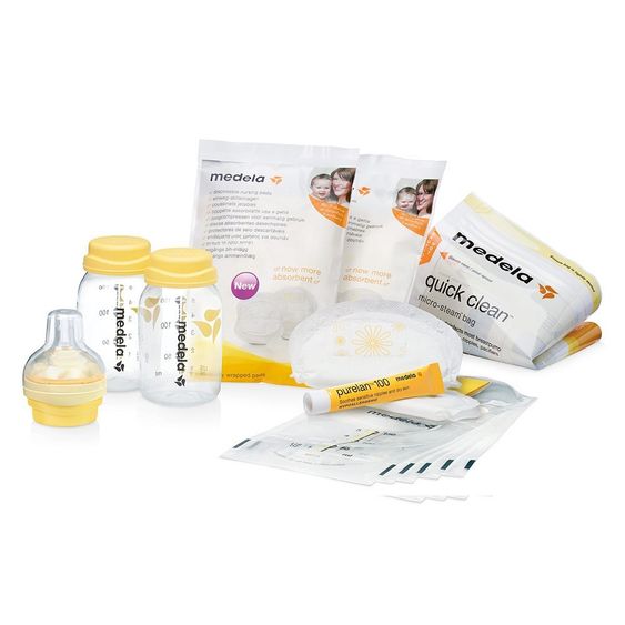 Medela 22-piece starter set for nursing mothers