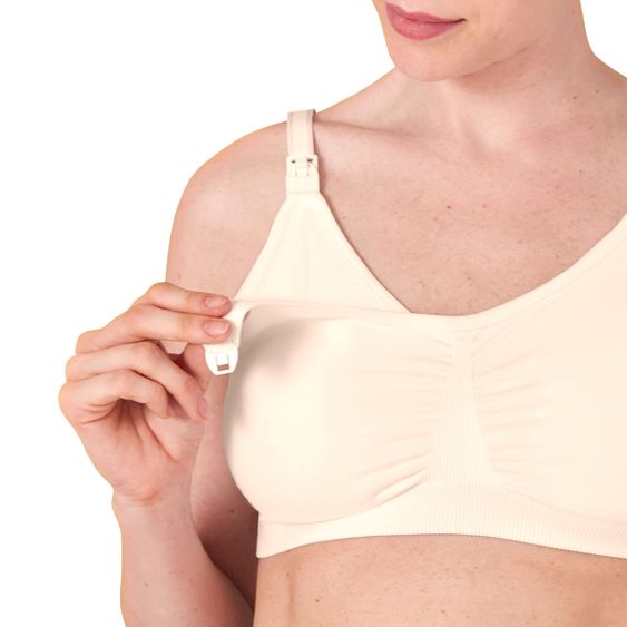 Medela 3-in-1 nursing and pumping bra - Chai - size S