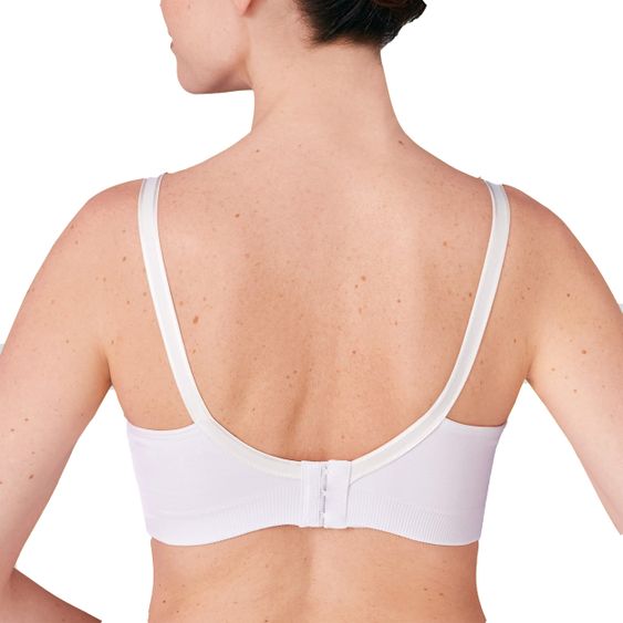 Medela Reggiseno 3-in-1 per l'allattamento e il parto - Bianco - Taglia S