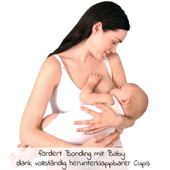 Medela 3-in-1 Still- und Abpump-BH - Weiß - Gr. XL