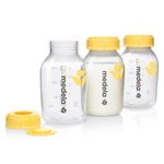 3-piece PP bottle set for breast milk 150 ml each