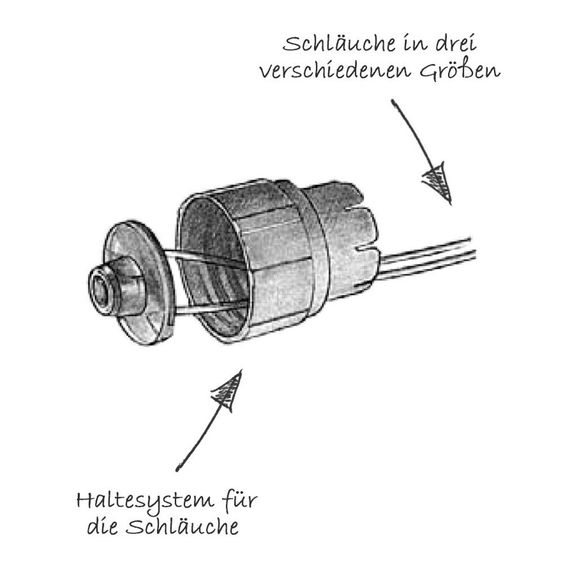 Medela 4-tlg. Ersatzschlauch-Set für Brusternährungs-Set SNS