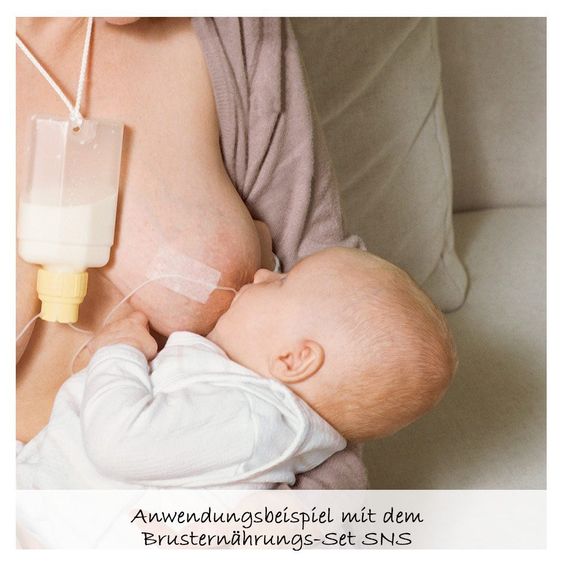 Medela 4-tlg. Ersatzschlauch-Set für Brusternährungs-Set SNS