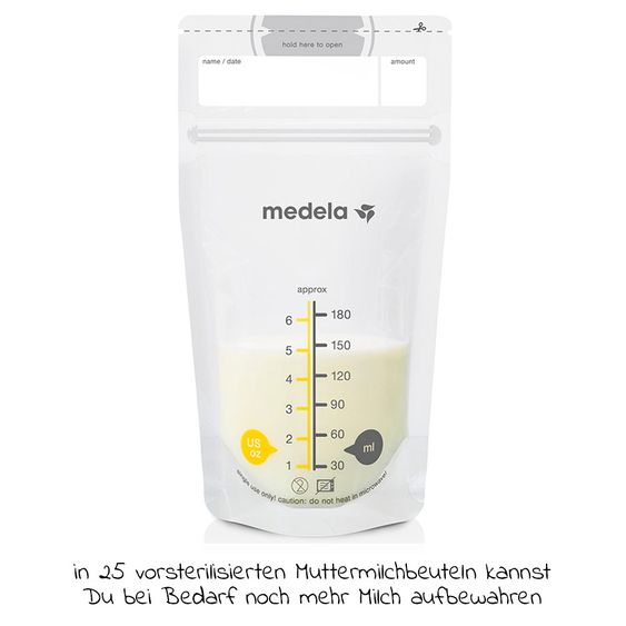 Medela 58-tlg. Stillset Handmilchpumpe Harmony + umfangreiches Zubehör