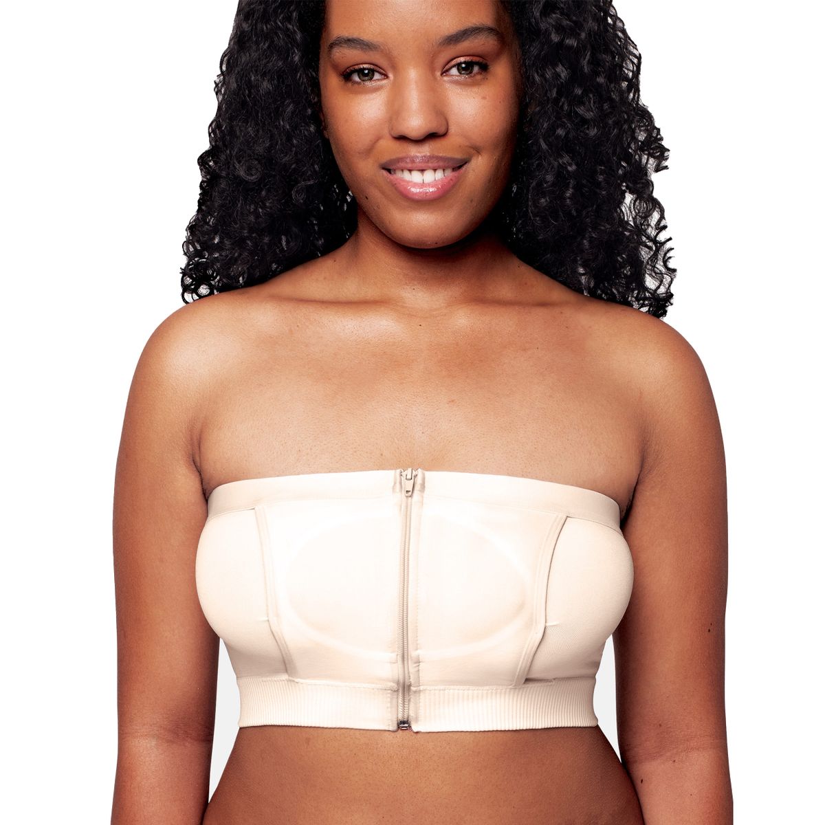 Medela Abpump-Bustier Hands-free - Chai - Gr. S