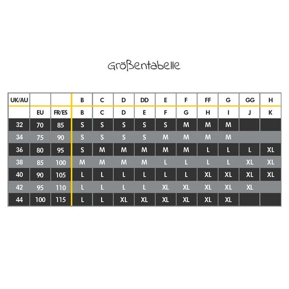 Medela Abpump-Bustier Hands-free - Schwarz - Gr. L