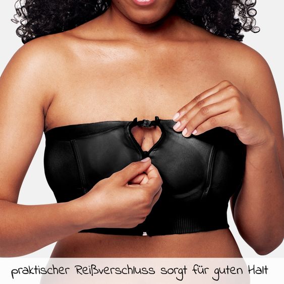 Medela Abpump-Bustier Hands-free - Schwarz - Gr. XL