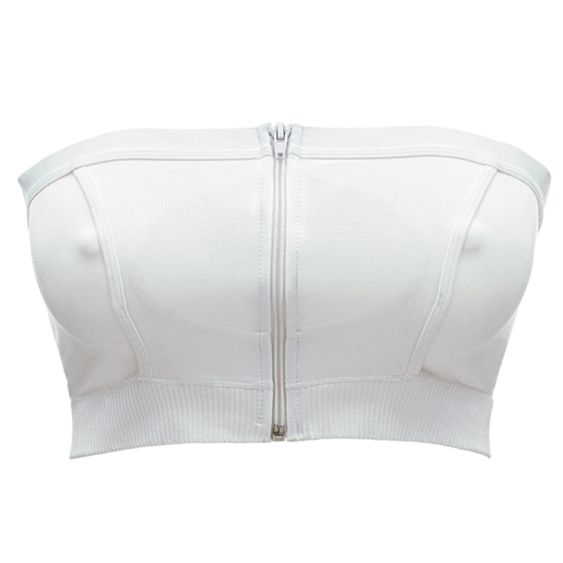 Medela Bustier senza mani Pump-out - Bianco - Taglia S