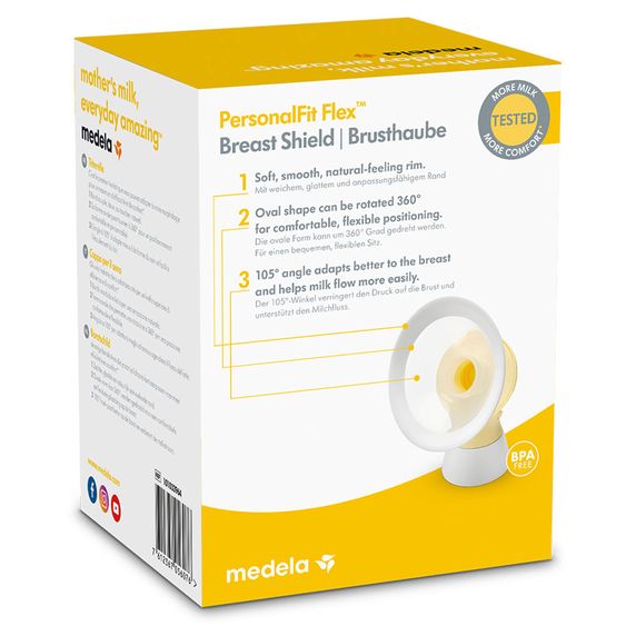 Medela Breast cap PersonalFit Flex 2-pack - size L