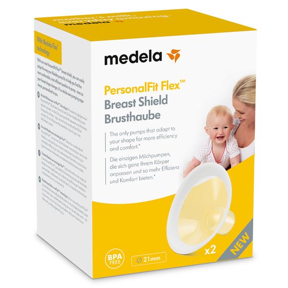 Medela Breast cap PersonalFit Flex 2-pack - size S