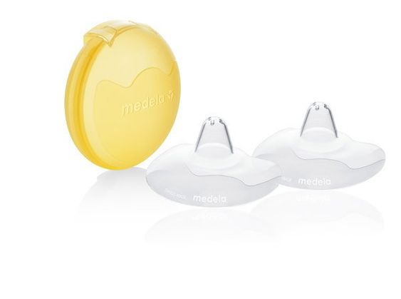 Medela Breast caps 2-pack Contact with storage box - size L