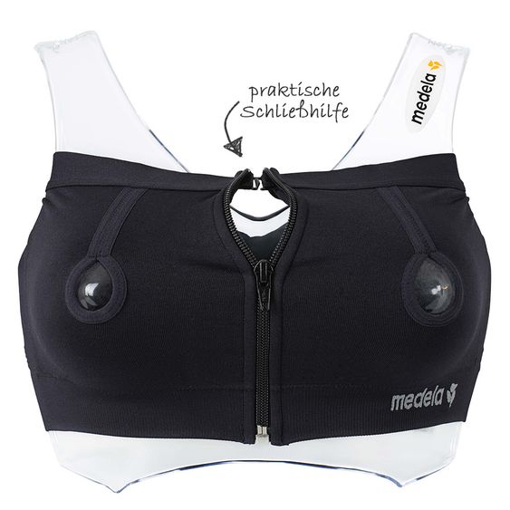 Medela Bustier Easy Expression - Schwarz - Gr. M
