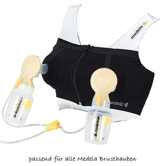 Medela Bustier Easy Expression - Schwarz - Gr. S
