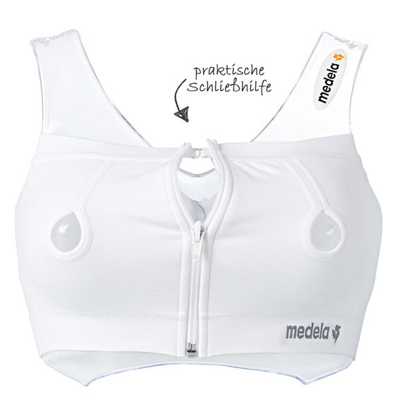 Medela Bustier Easy Expression - White - Size S