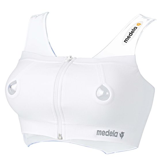 Medela Bustier Easy Expression - Weiß - Gr. S
