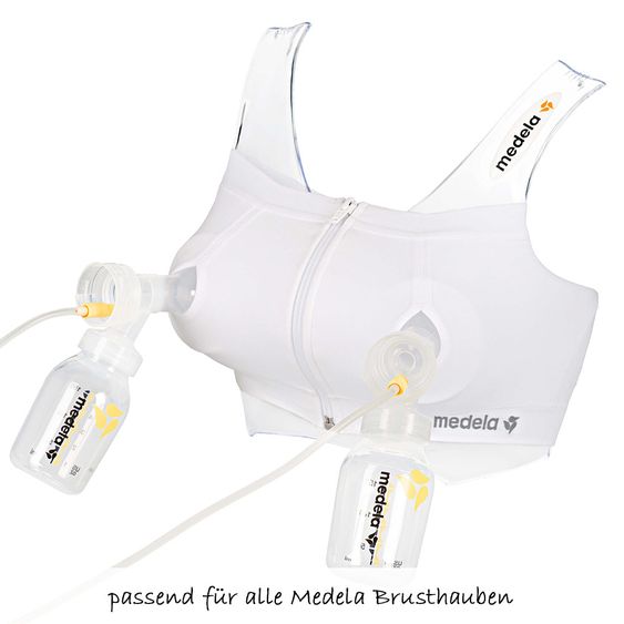Medela Bustier Easy Expression - Weiß - Gr. S