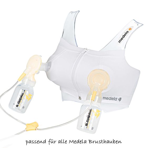 Medela Bustier Easy Expression - Weiß - Gr. S