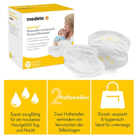 Medela Einweg-Stilleinlagen 120er Pack