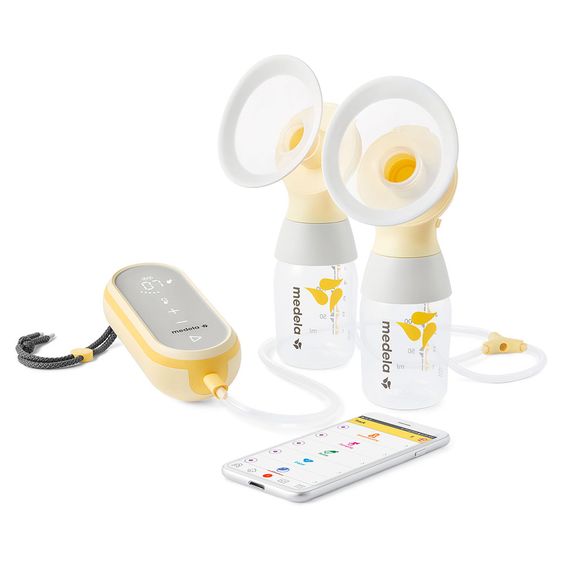 Medela Elektrische Doppel-Milchpumpe Freestyle Flex - für beidseitiges Abpumpen