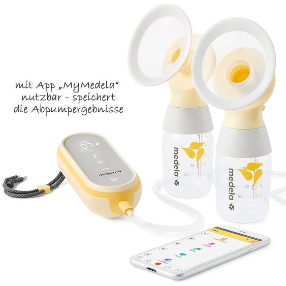 Medela Elektrische Doppel-Milchpumpe Freestyle Flex - für beidseitiges Abpumpen