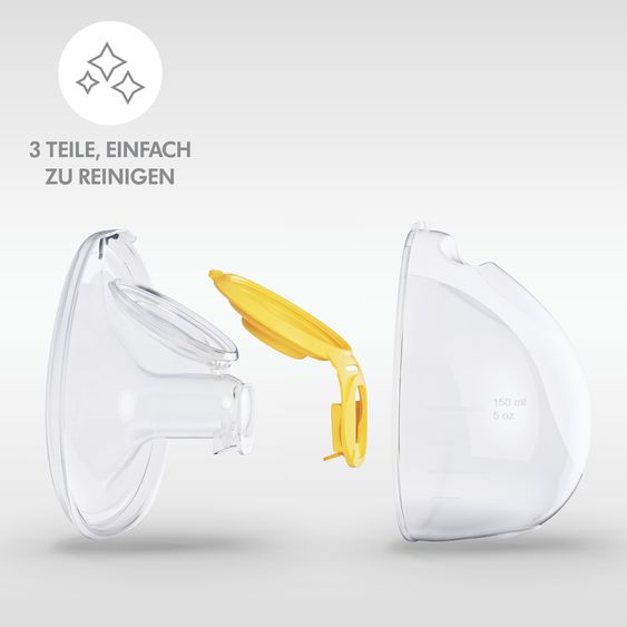 Medela Elektrische Doppelmilchpumpe Hands-free Swing Maxi